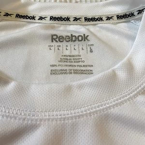 Men’s Reebok athletic shirt white NWOT